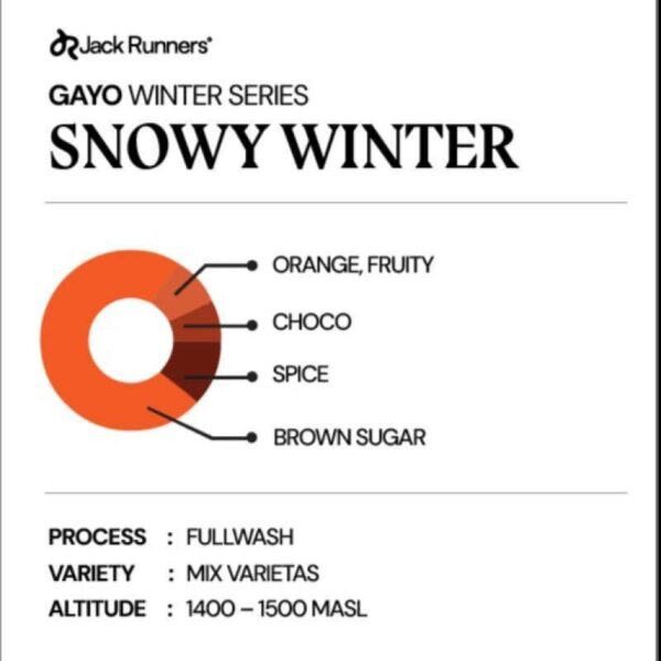 Coffee Drip Bag Filter - Jack Runner Roastery Gayo Series Snowy Winter